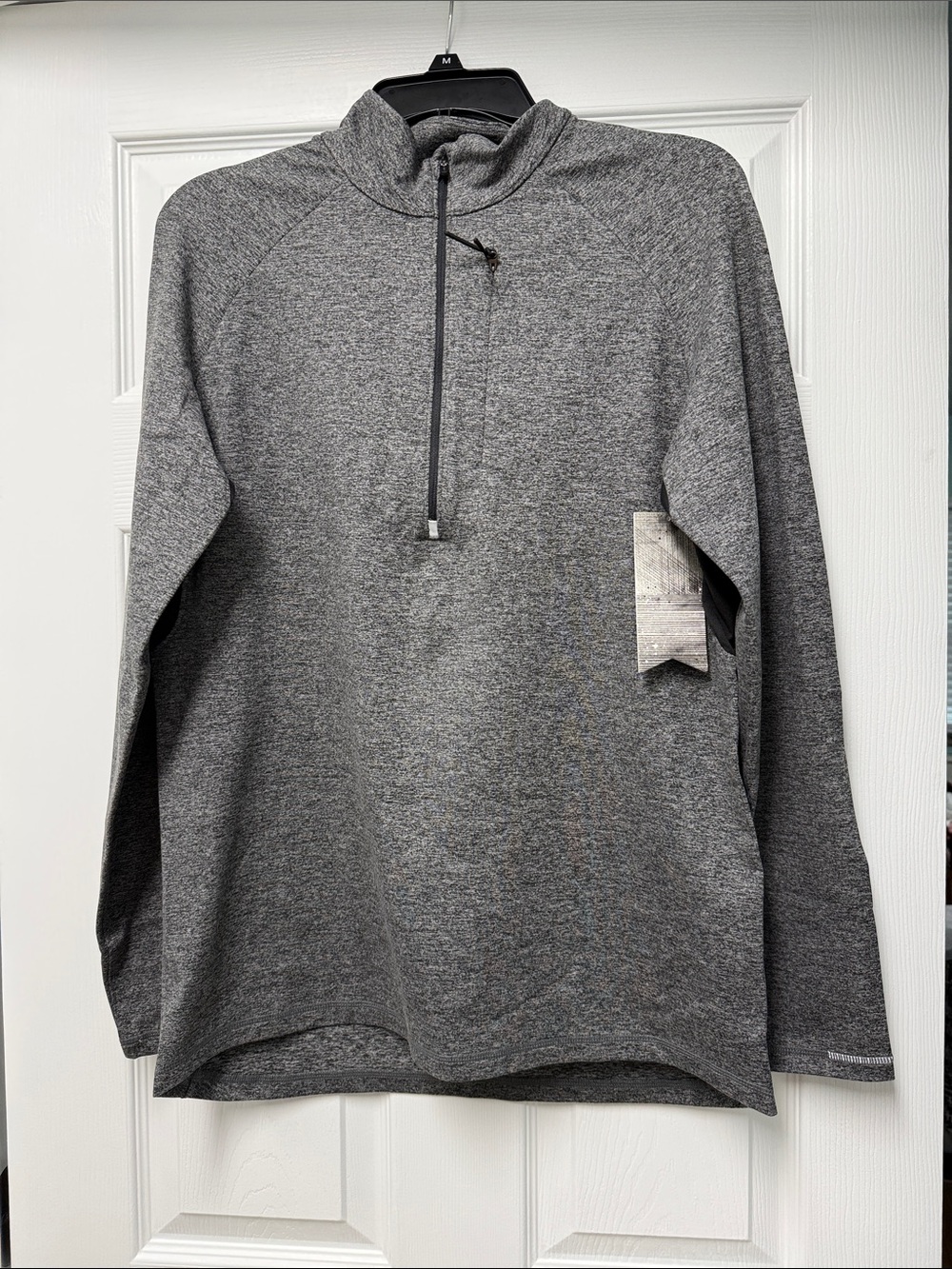 Men's Quarter-Zip Performance Pullover - Gray